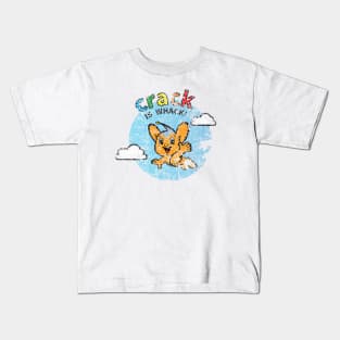 Pipokun - Crack is Whack! - Distressed Kids T-Shirt